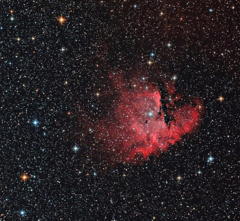 Nebula NGC 281 Pacman