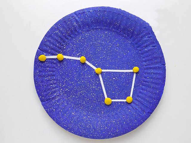 Star learning game Constellations Build constellations